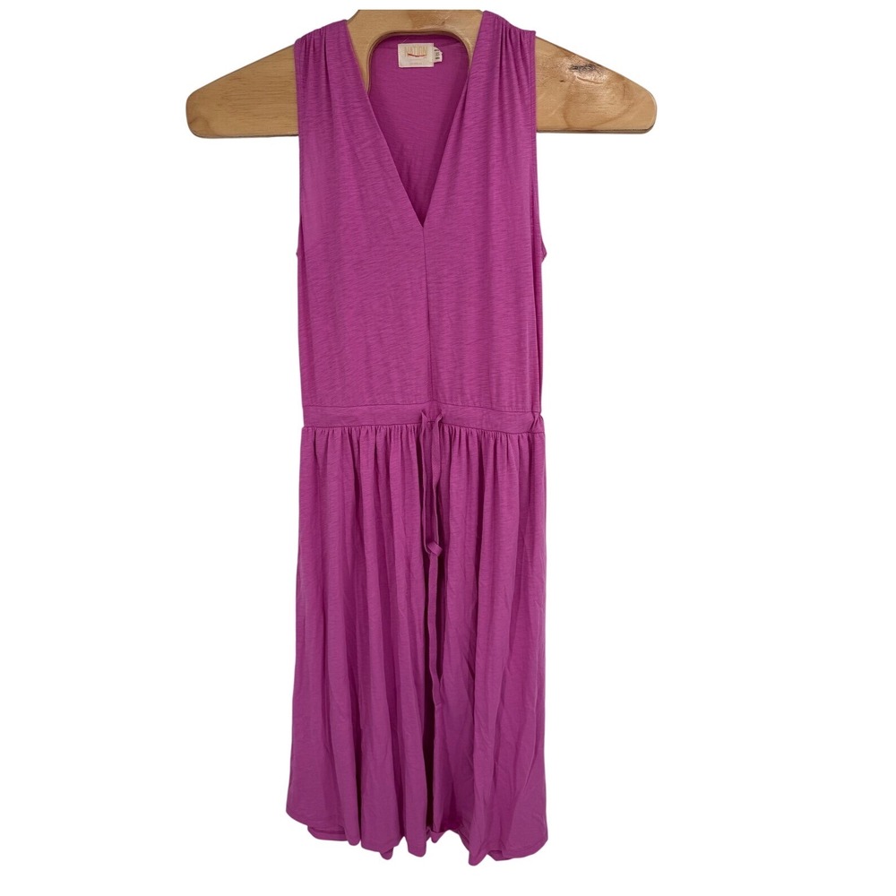 Nation Ltd Brianna Midi Rosebud PinkDress Beach Lightweight Casual Sz XS